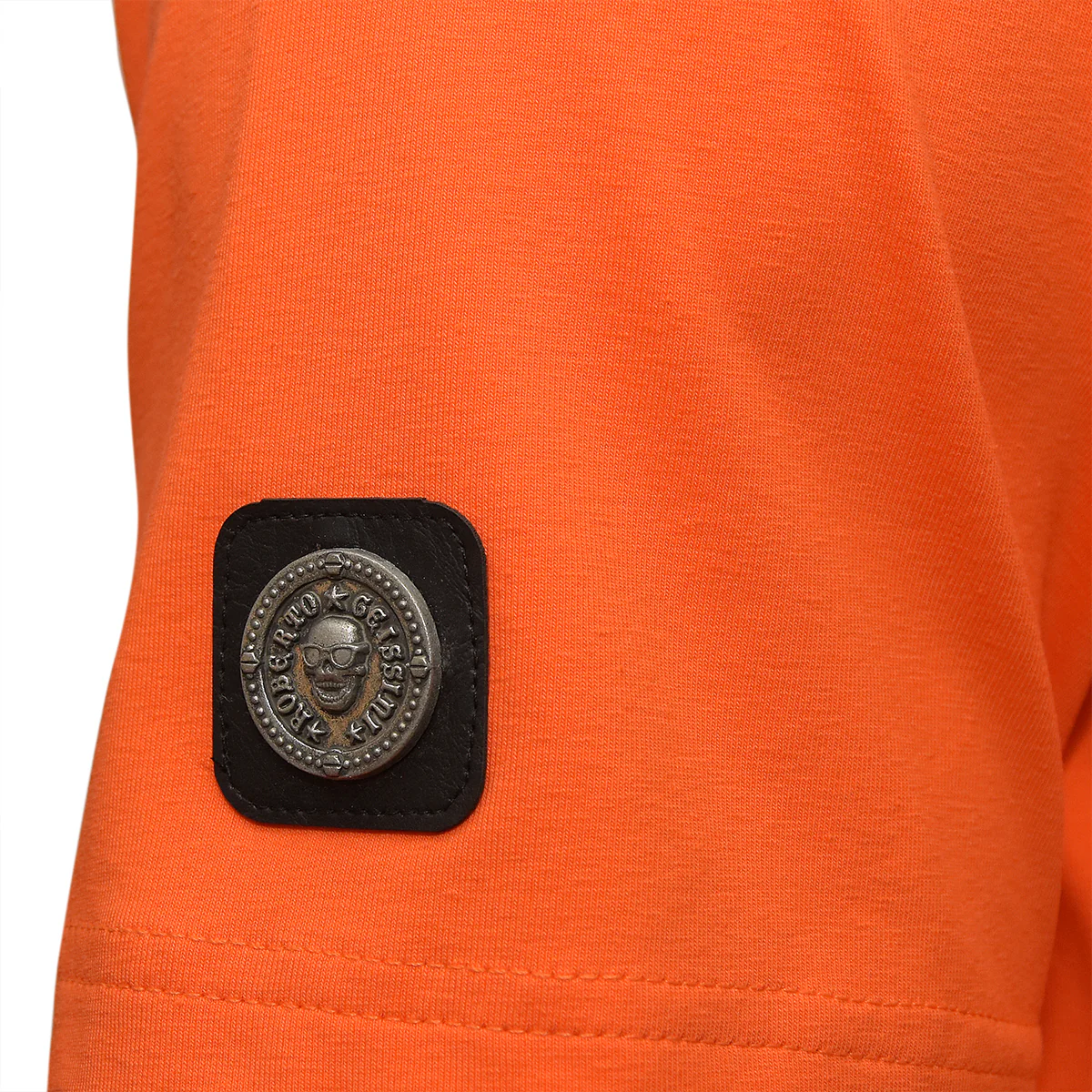 Half Bear T-Shirt Orange Unisex - Image 5