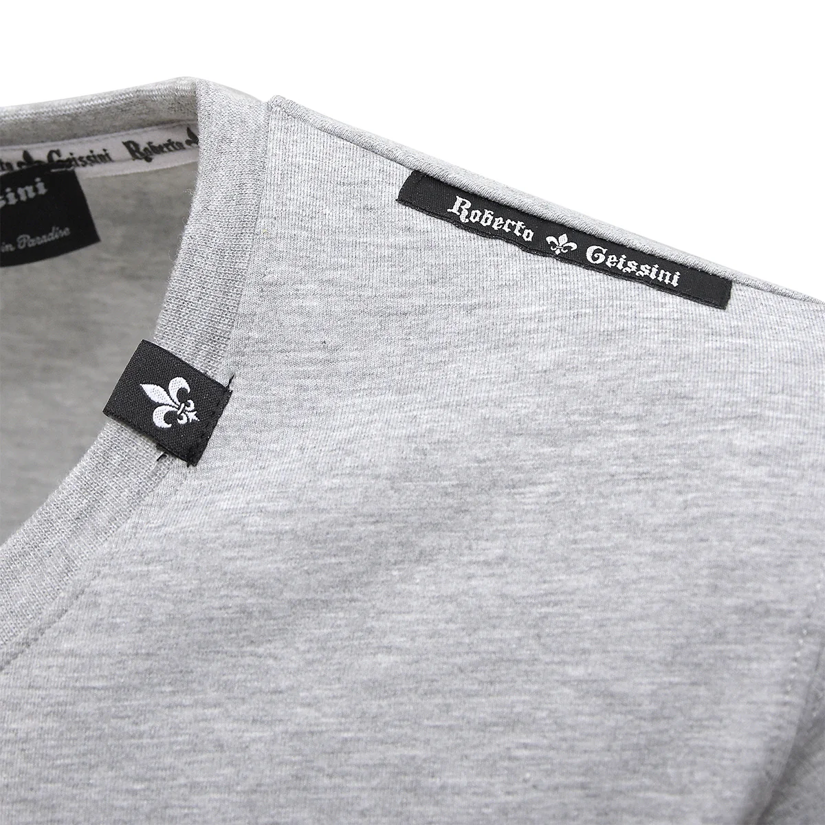 Nice to meet you T-Shirt Grau Unisex - Image 3